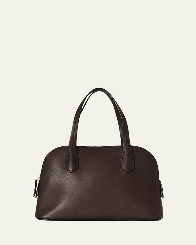 Ingrid Top-Handle Bag in Saddle Leather